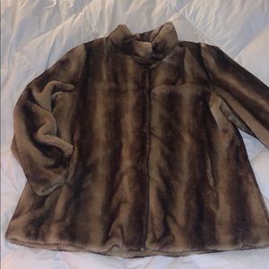 Faux Fur Coat